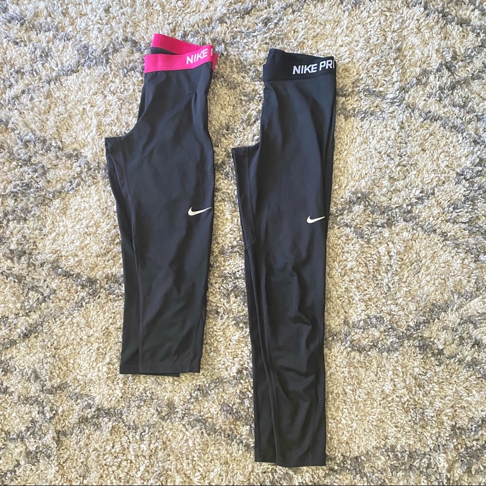 NIke women’s leggings Two pairs bundle